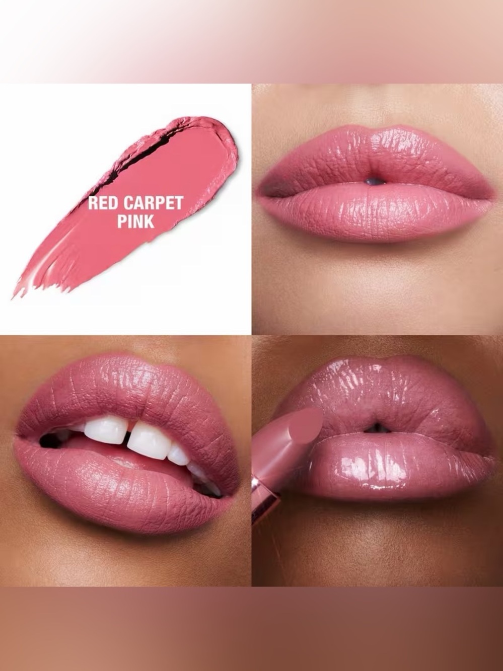 Charlotte Tilbury K.I.S.S.I.N.G lipstick | Red Carpet Pink